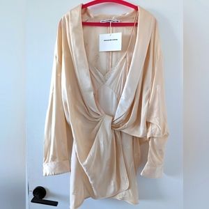 Alexander Wang silk romper
